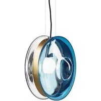 Orbital Pendant Light - Green, Glass