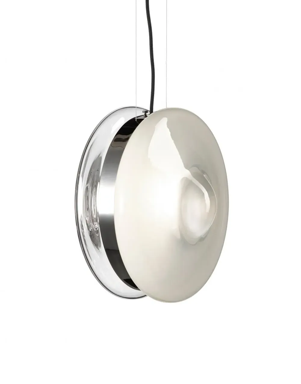 Orbital Pendant Light - White, Glass