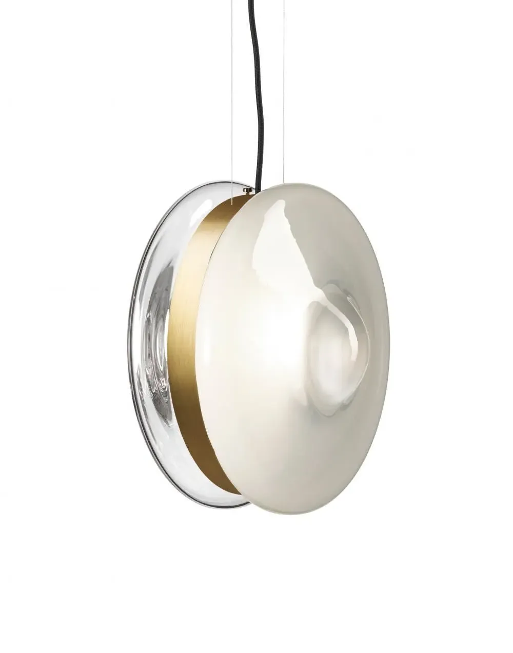 Orbital Pendant Light - White, Glass