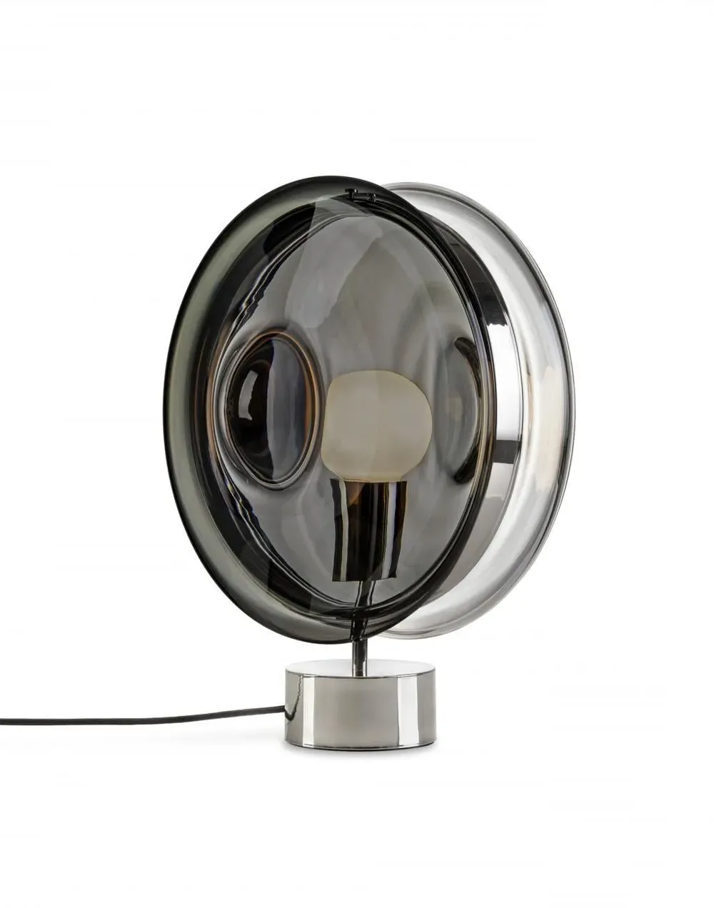 Orbital Table Lamp - Black, Glass
