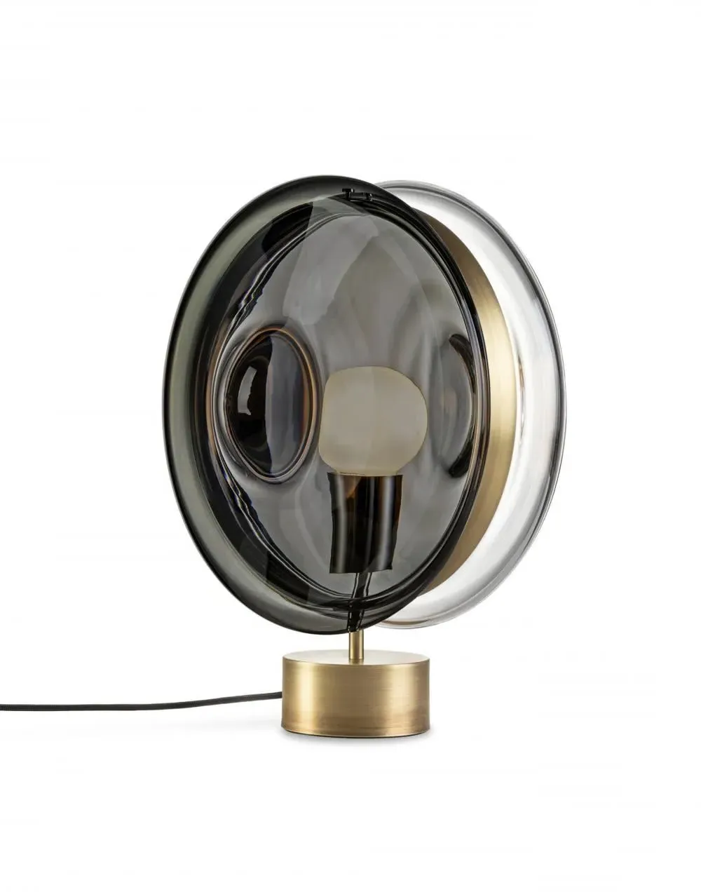 Orbital Table Lamp - Black, Glass image