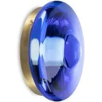 Orbital Wall Light - Blue, Brass
