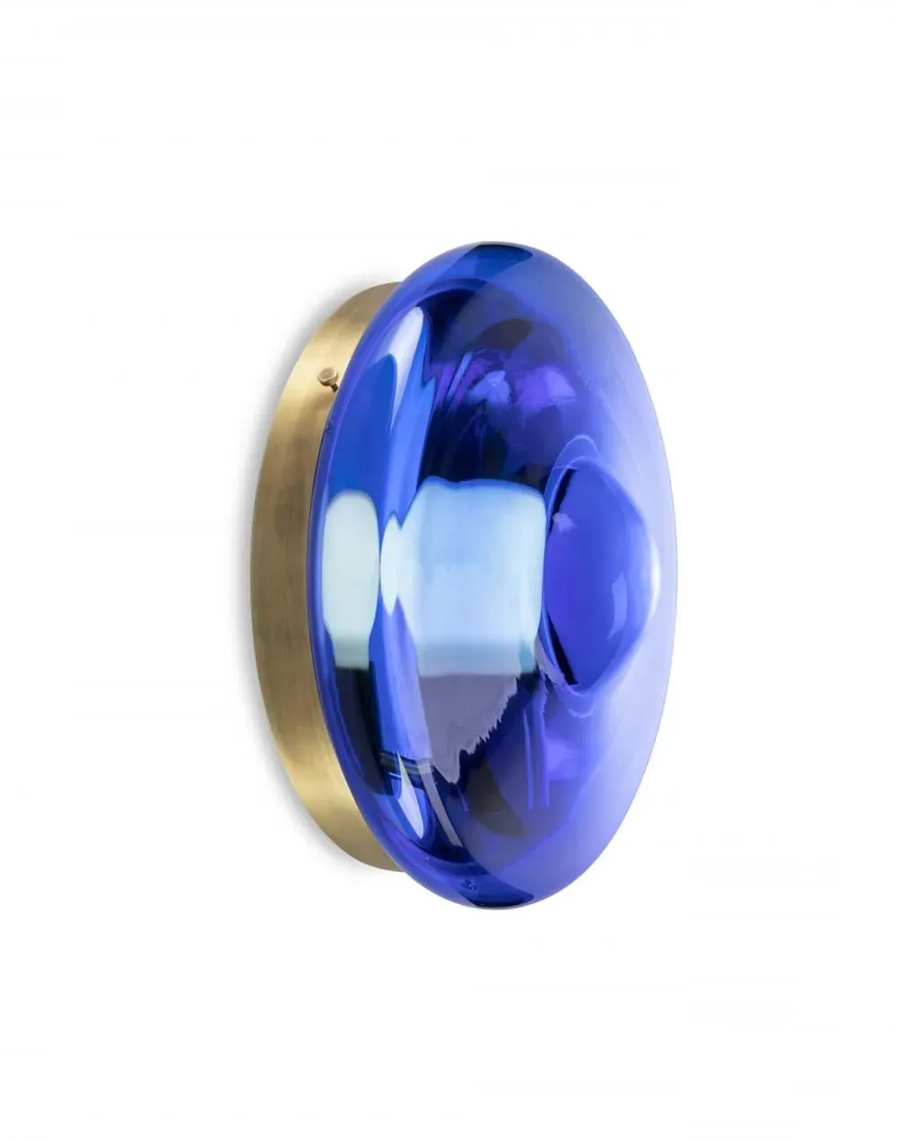 Orbital Wall Light - Blue, Brass