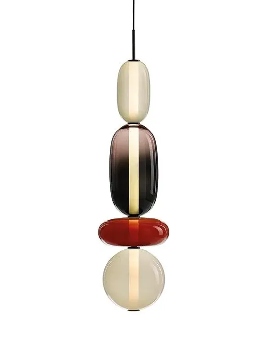 Pebbles Small Pendant Light Configuration 2 - Glass