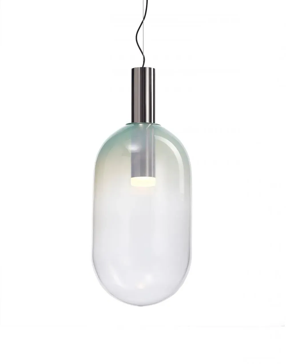 Phenomena Capsule Pendant Light - Smoke, Nickel