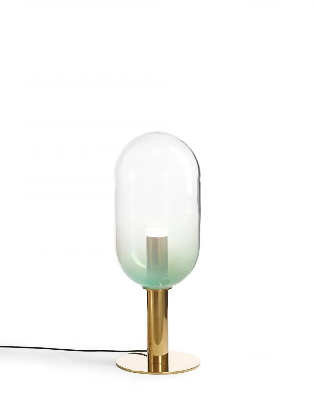Spherical Floor Light - Mint Green, Glass image