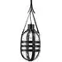 Tied Up Romance Type A Pendant Light - Crystal Glass, Leather