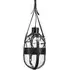 Tied Up Romance Type B Pendant Light - Crystal Glass, Leather