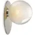 Umbra Wall Light - Light Grey, Glass