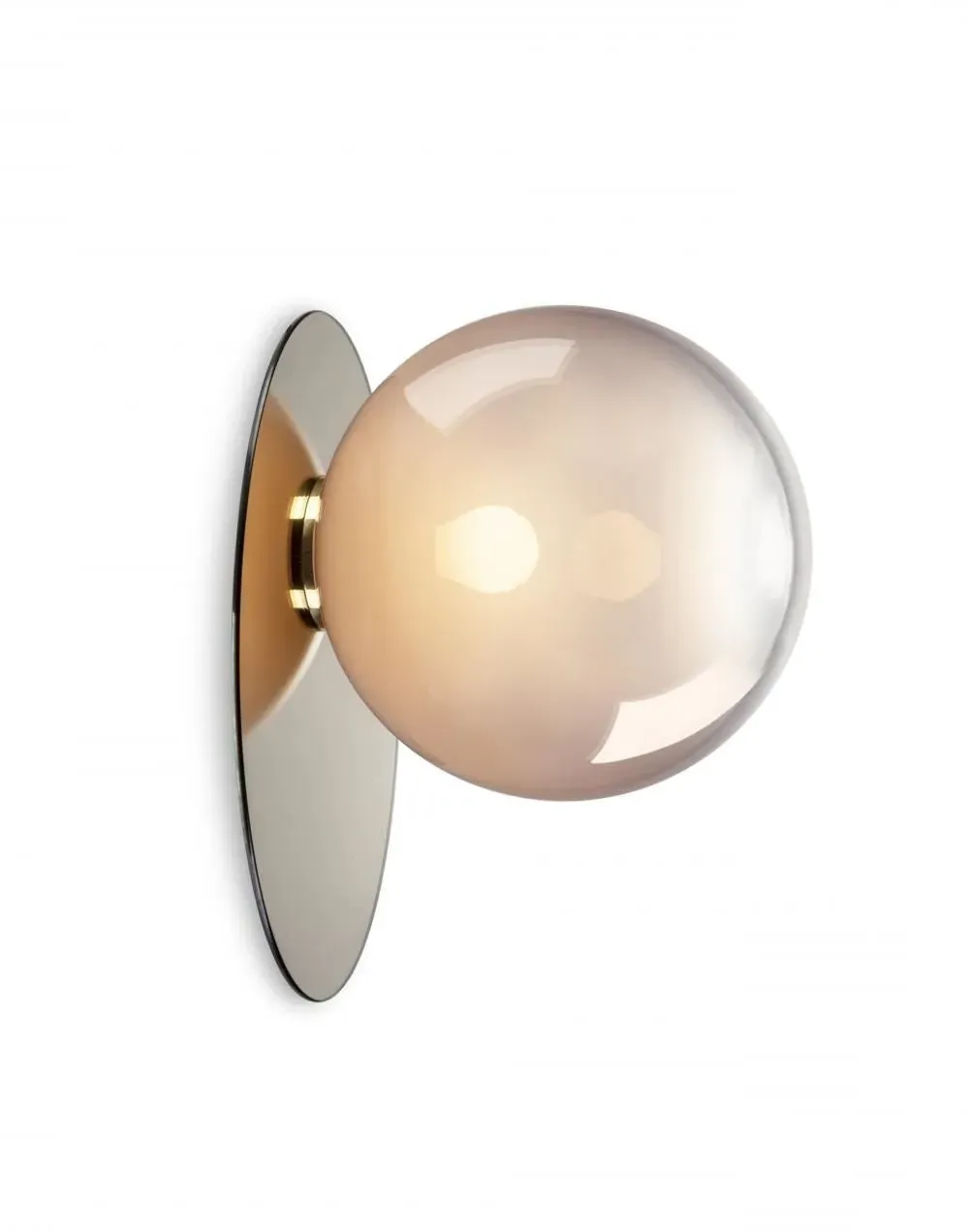 Umbra Wall Light - Pink, Glass