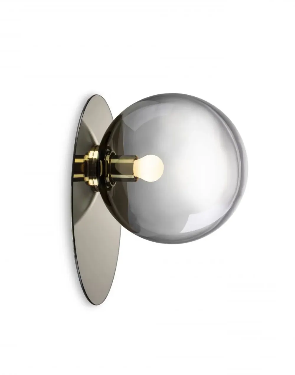 Umbra Wall Light - Smoke, Glass