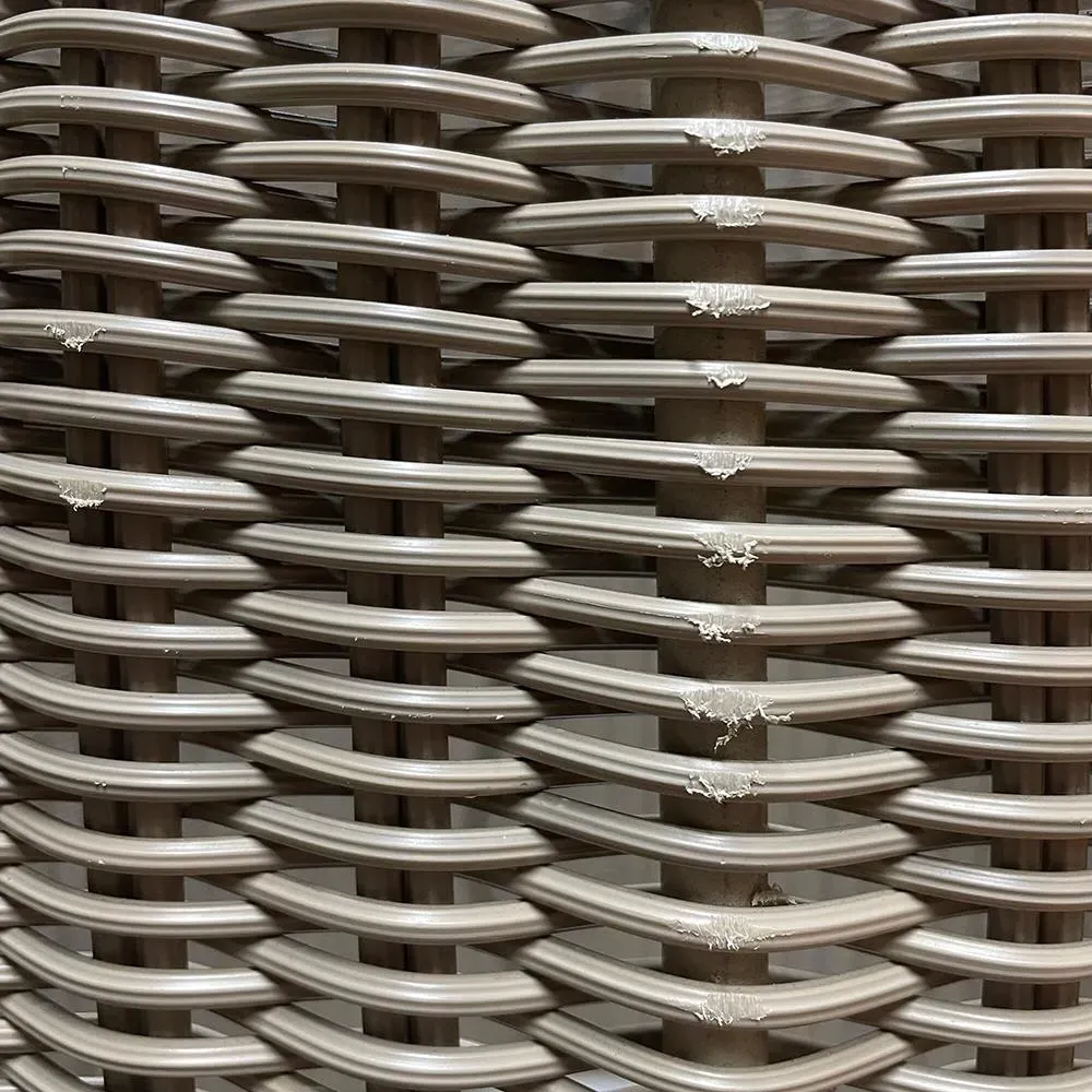 Ex-Display Outdoor Floor Light - Brown, Wicker