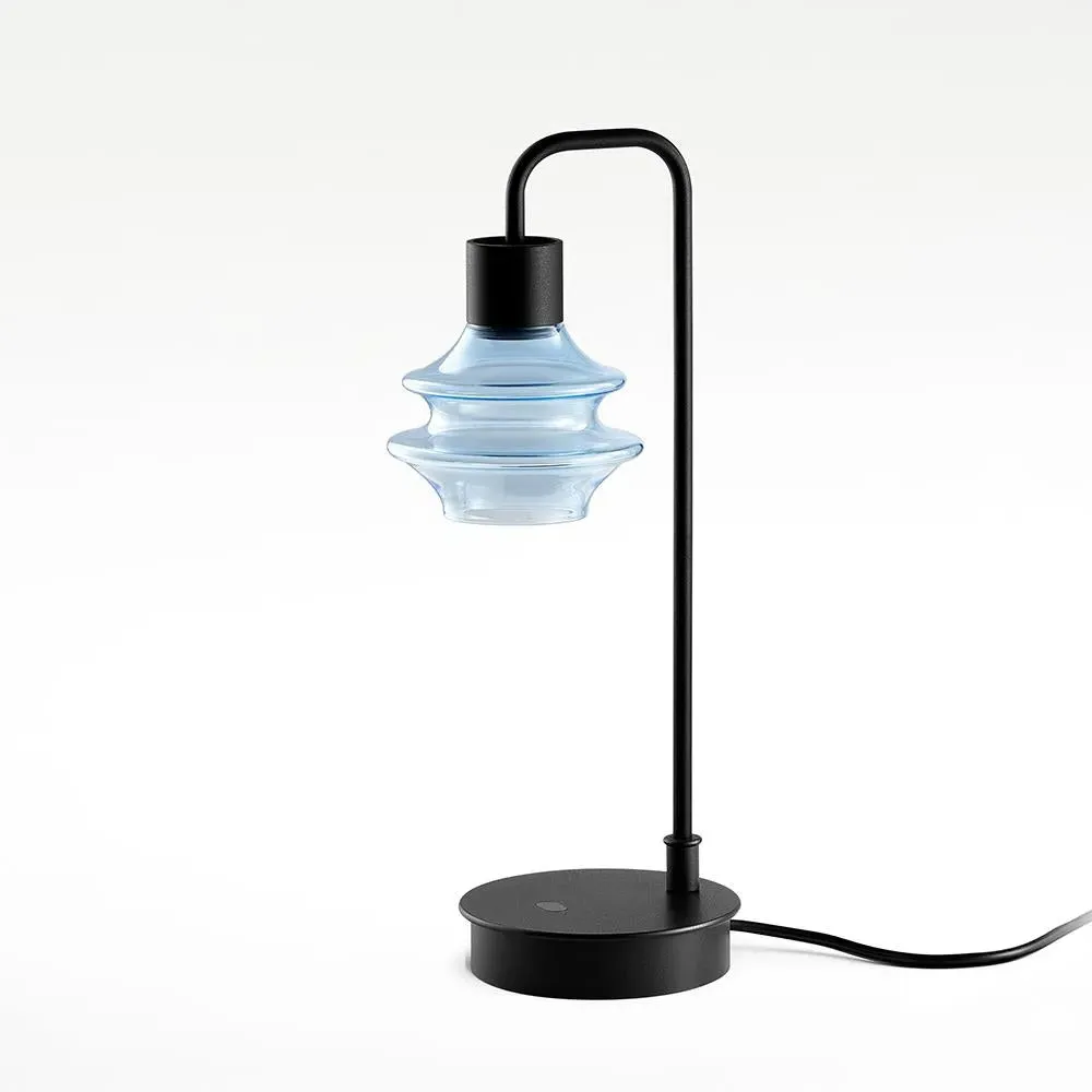 M Table Lamp with Dimmer - Transparent Glass