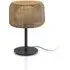 Outdoor Table Lamp with IP66 - Brown, Wicker