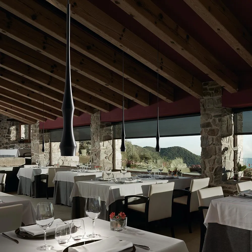 Slend 02 Pendant Light - Black, Aluminium