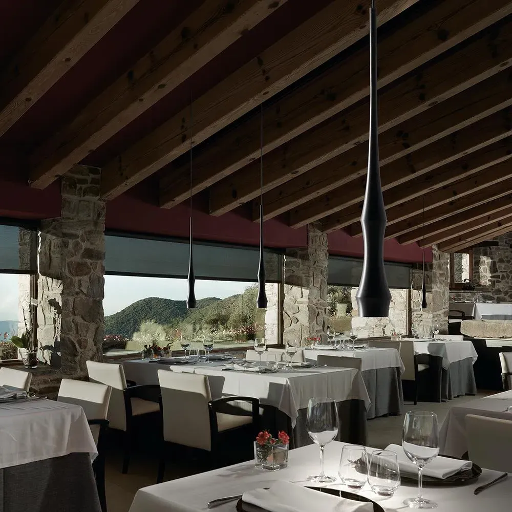 Slend 03 Pendant Light - Black, Aluminium