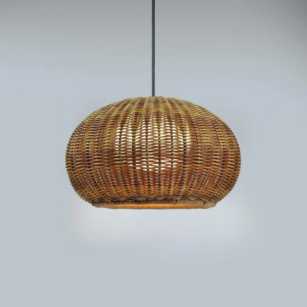 Small Outdoor Pendant Light - Brown image