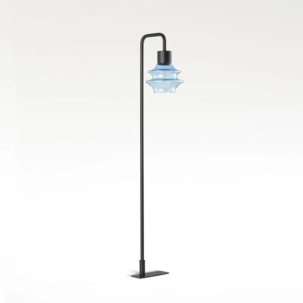 Table Lamp with USB Socket - Frosted Glass