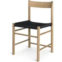 Dining Chair with Armrests - Waxed Oak