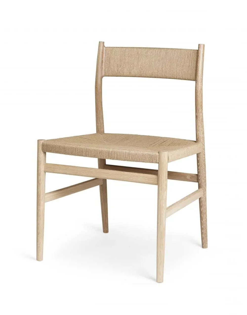 Dining Chair Without Armrests - Fumed Oak