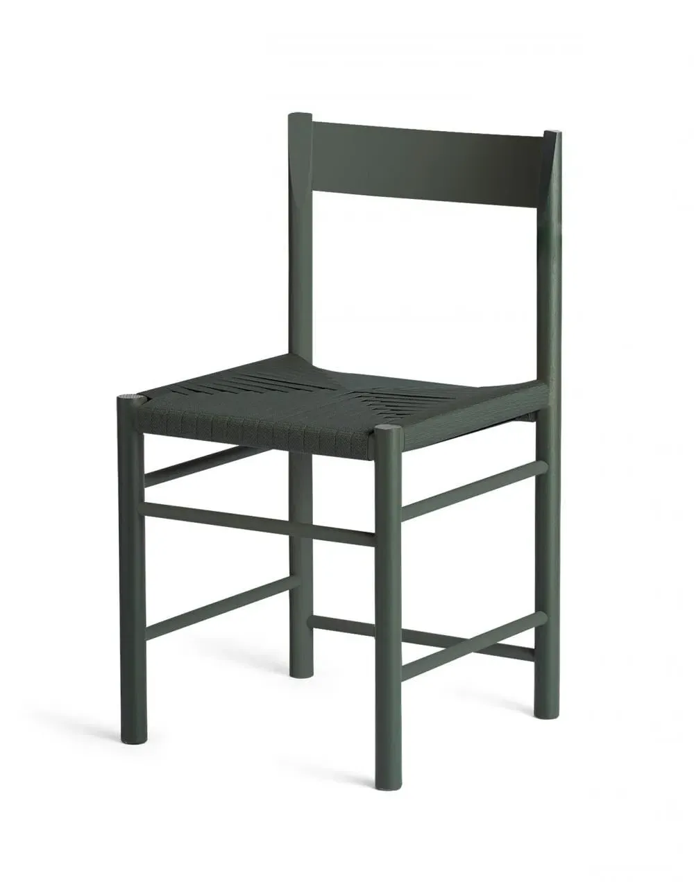 F Dining Chair - Green Ash, Polyester