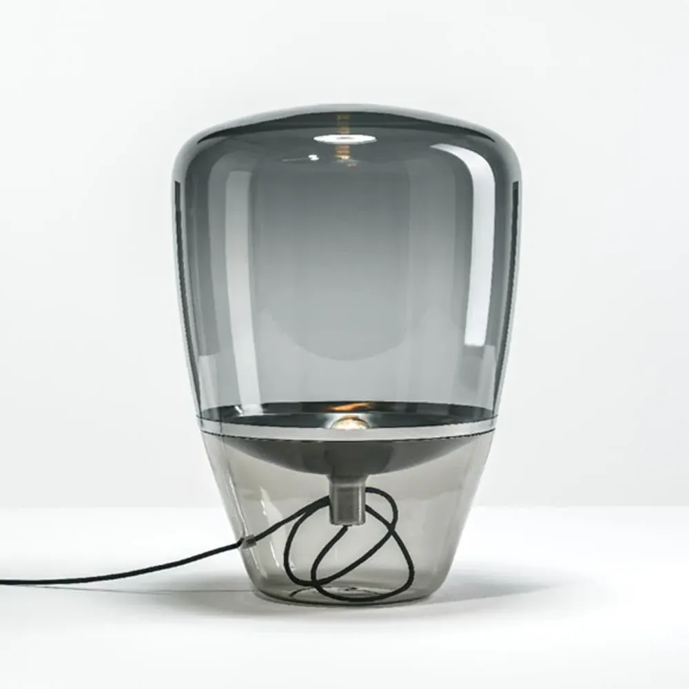 Balloons Large Table Lamp - Chrome, Transparent Glass