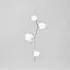 Ivy Large Vertical Pendant Light - Triplex Opal, Glass