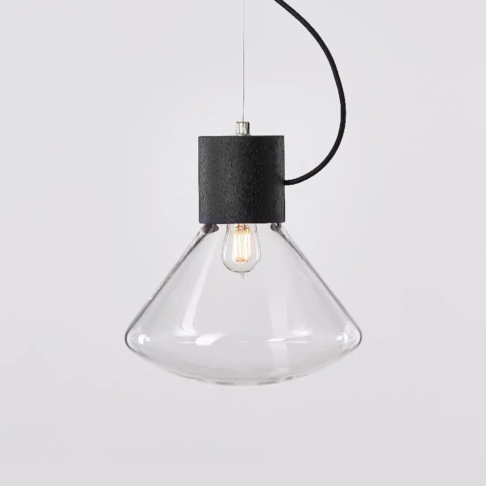 Large Pendant Light - Cognac, Walnut