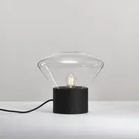 Muffins Mini Table Light - Opaline, European Oak