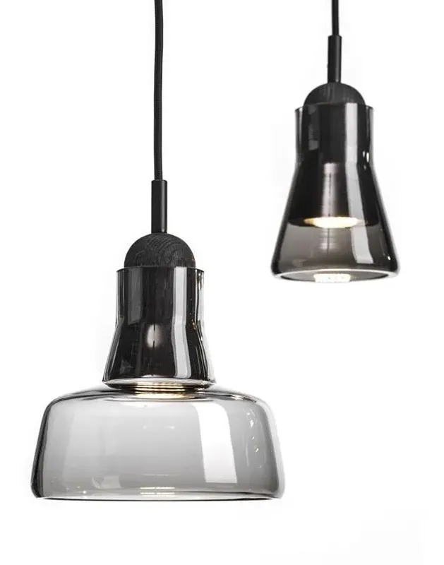 Shadows 2 Pendant Light - Smoke Brown, Walnut