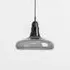 Shadows XL Pendant Light - Smoke Grey, American Walnut