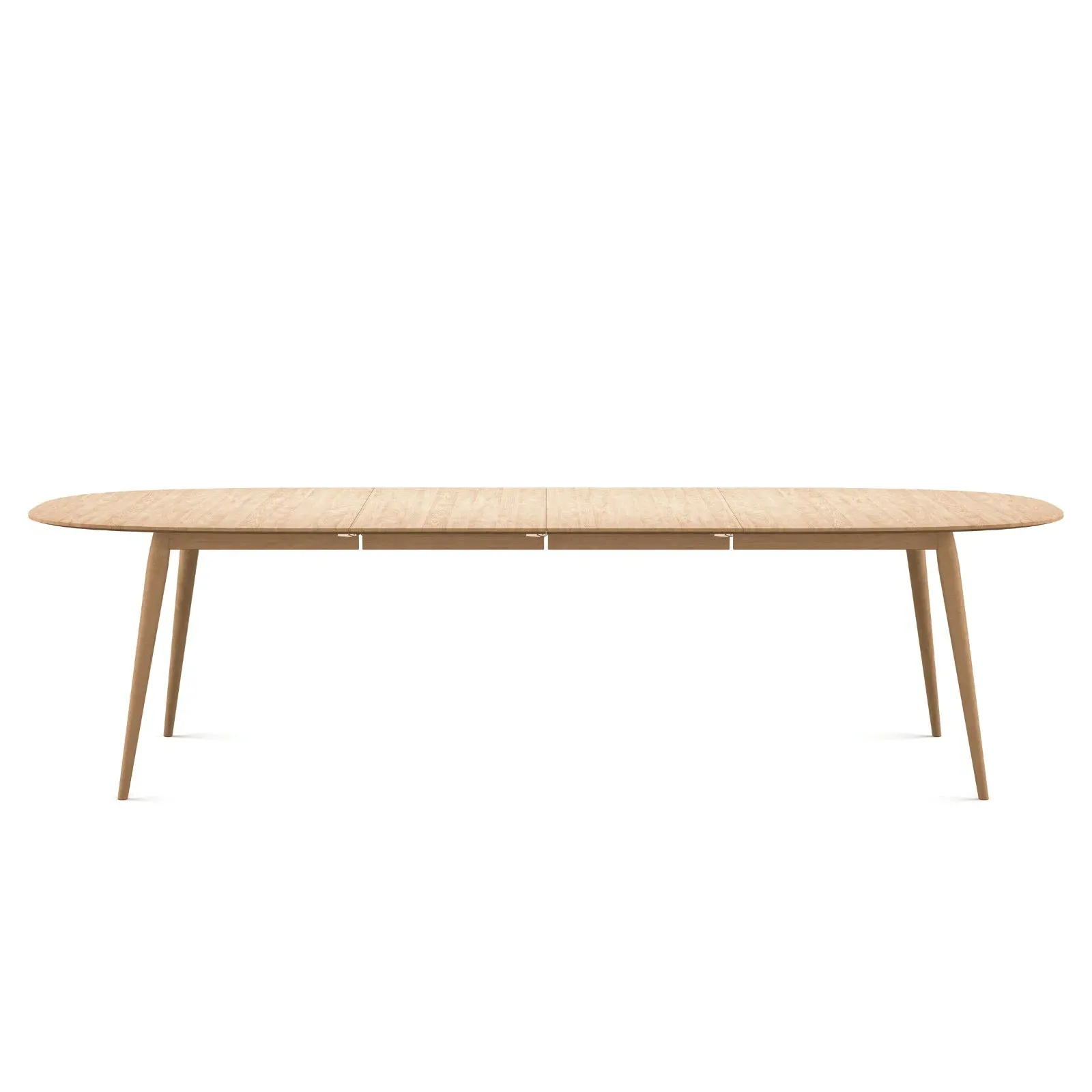 Extendable Dining Table with Storage - White Oak