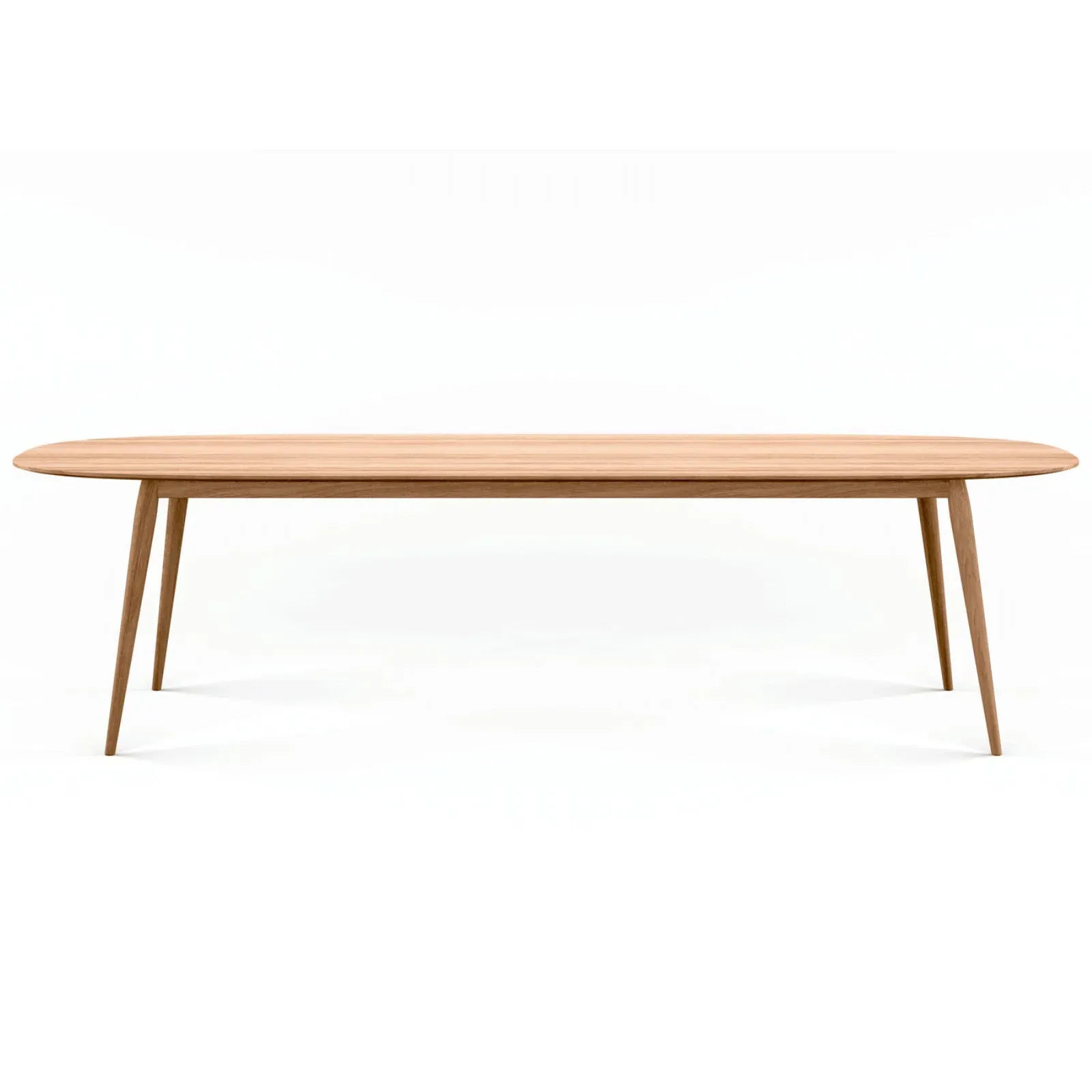 Large Oval Dining Table - Natural Oak