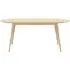 PLAYdinner Lame Small Oval Dining Table - Soaped Oak