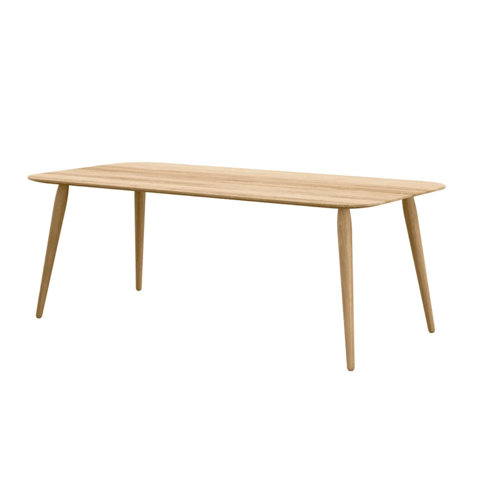 Rectangular Coffee Table - Smoked Oak