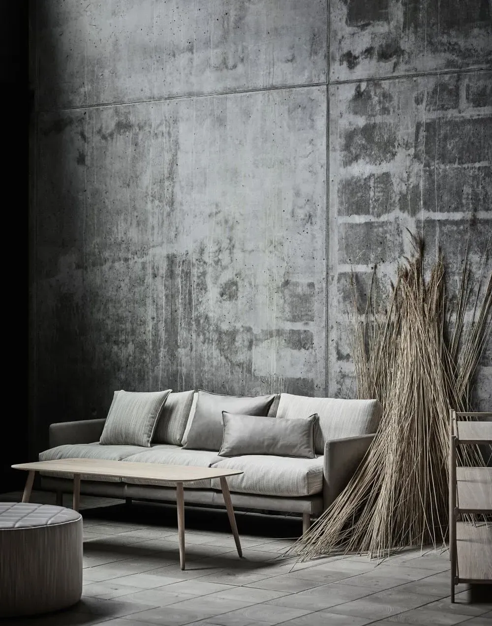 Rectangular Coffee Table - Smoked Oak