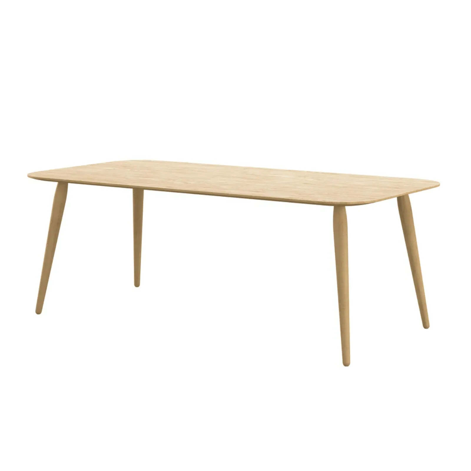 Rectangular Coffee Table - White, Oak