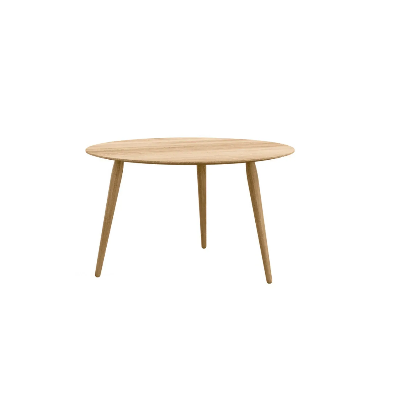 Round Coffee Table - Natural, Oiled Oak