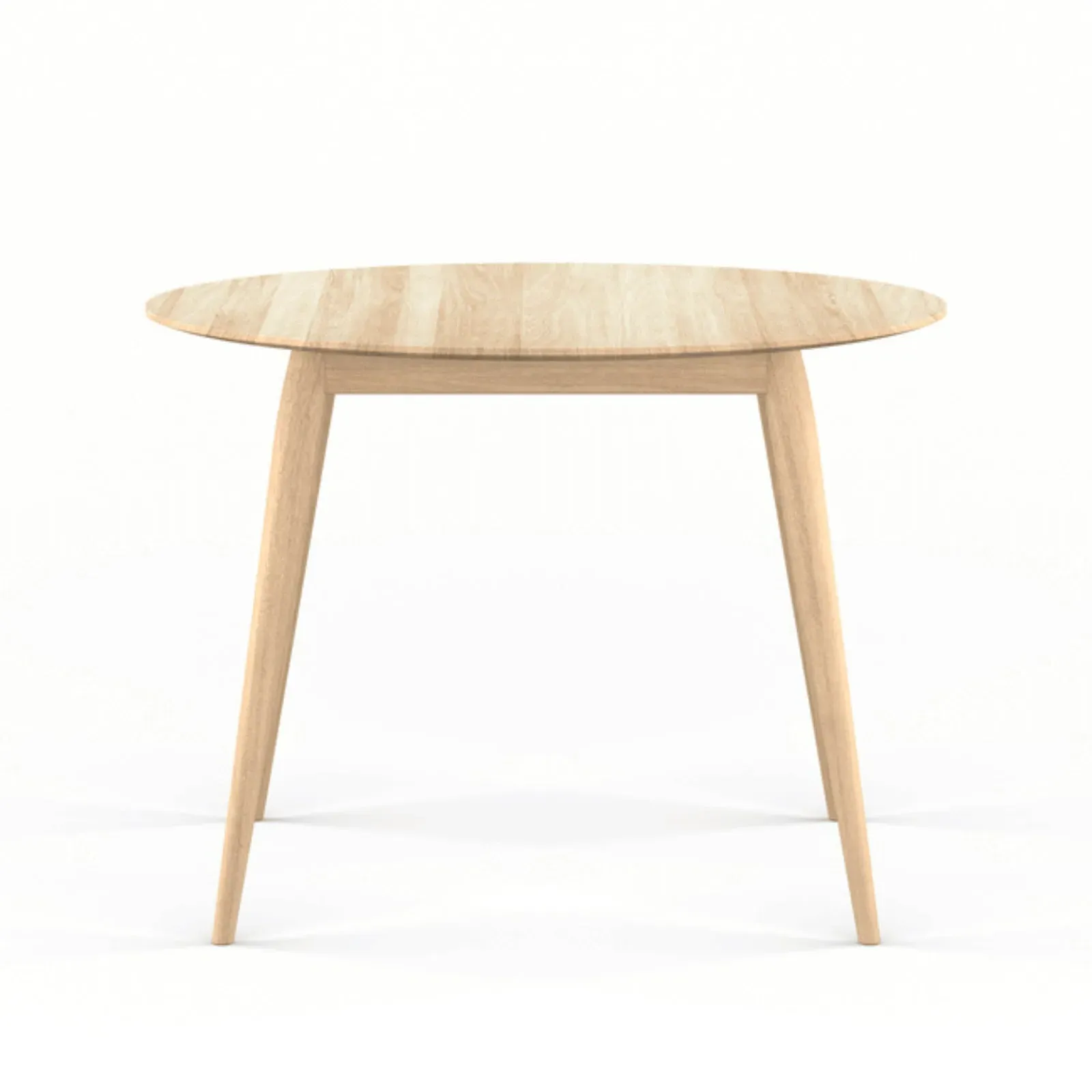 Round Dining Table - Natural Oiled Walnut