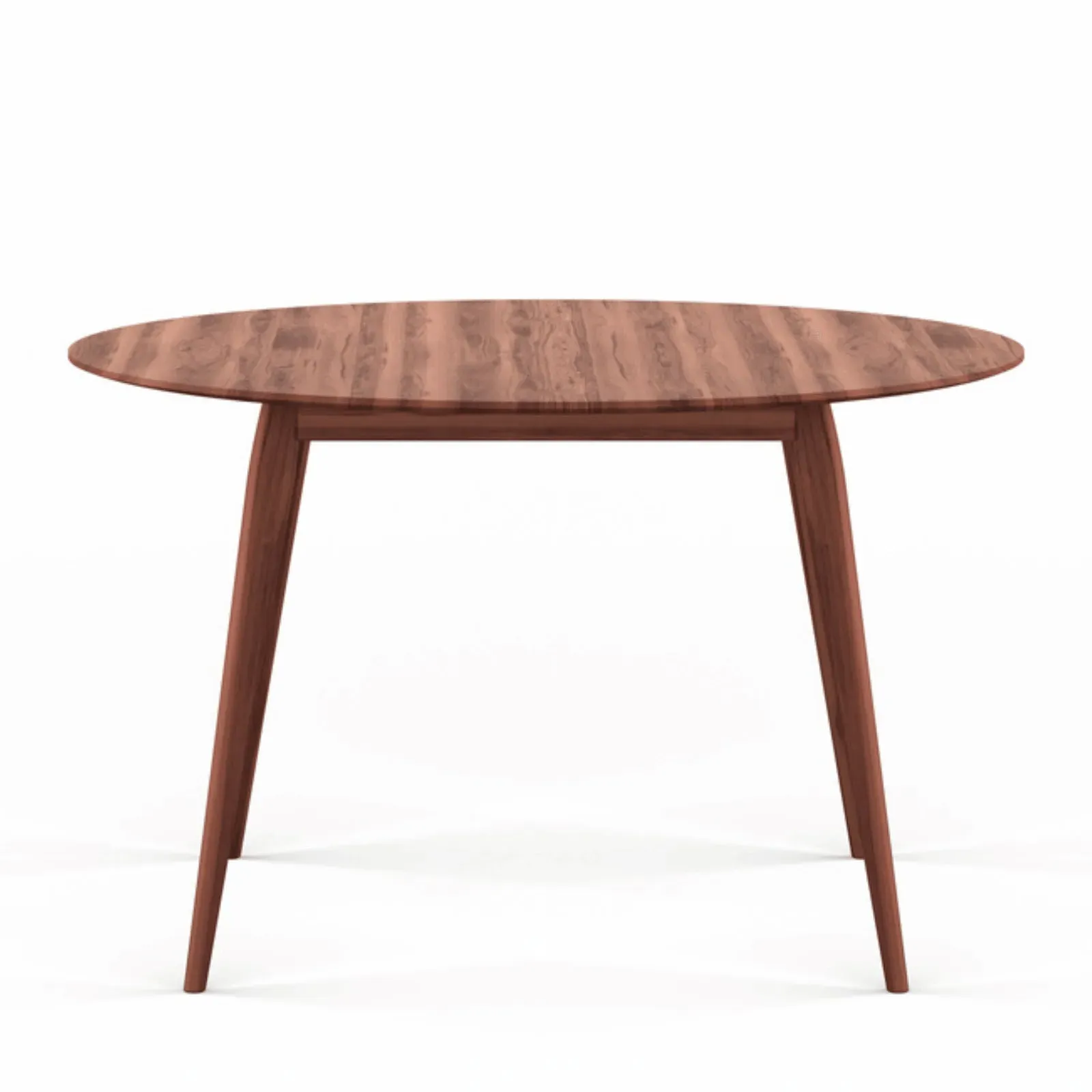 Round Dining Table - Natural Oiled Walnut