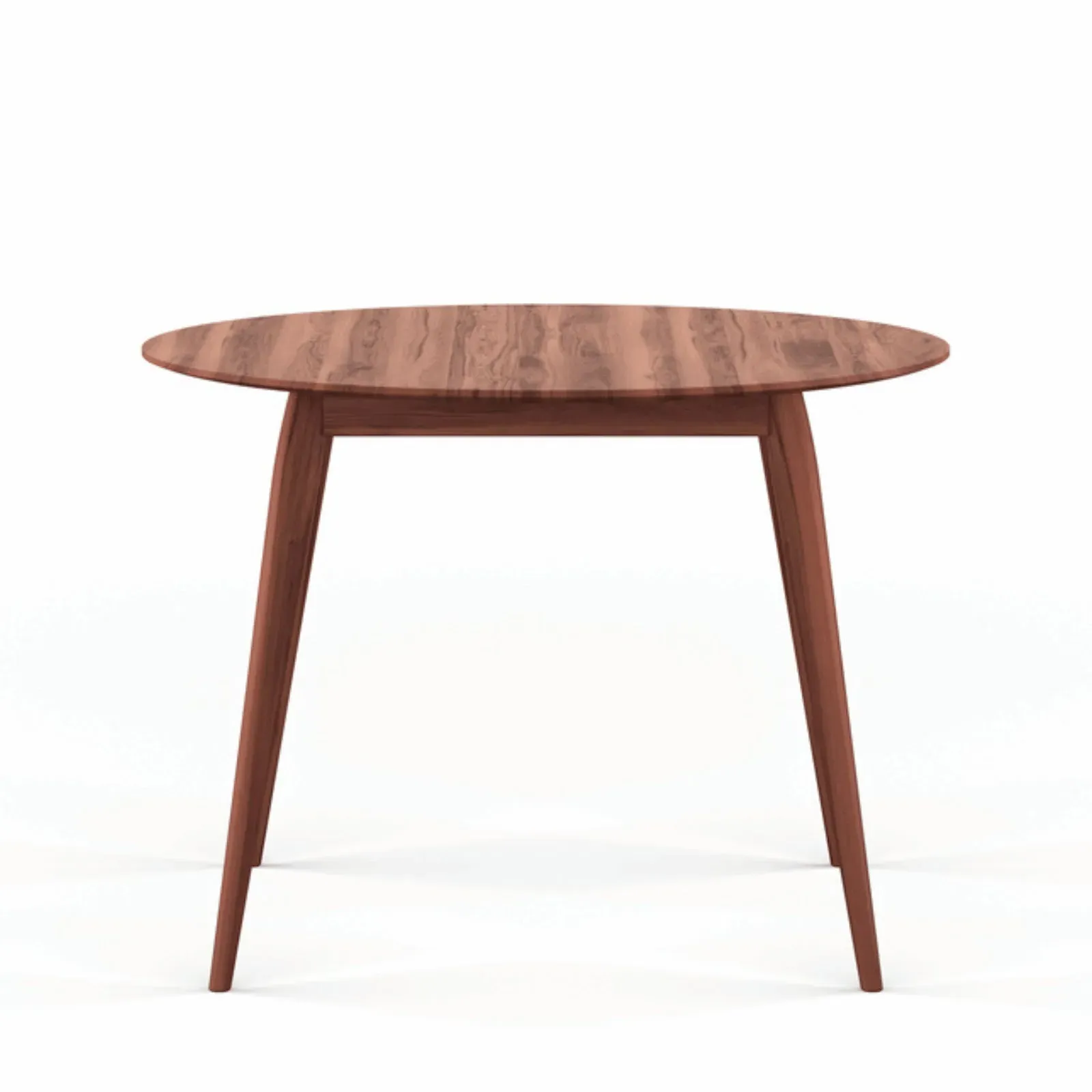 Round Dining Table - Natural Oiled Walnut