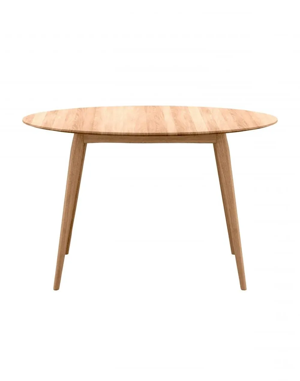 Round Dining Table - White Oiled Oak
