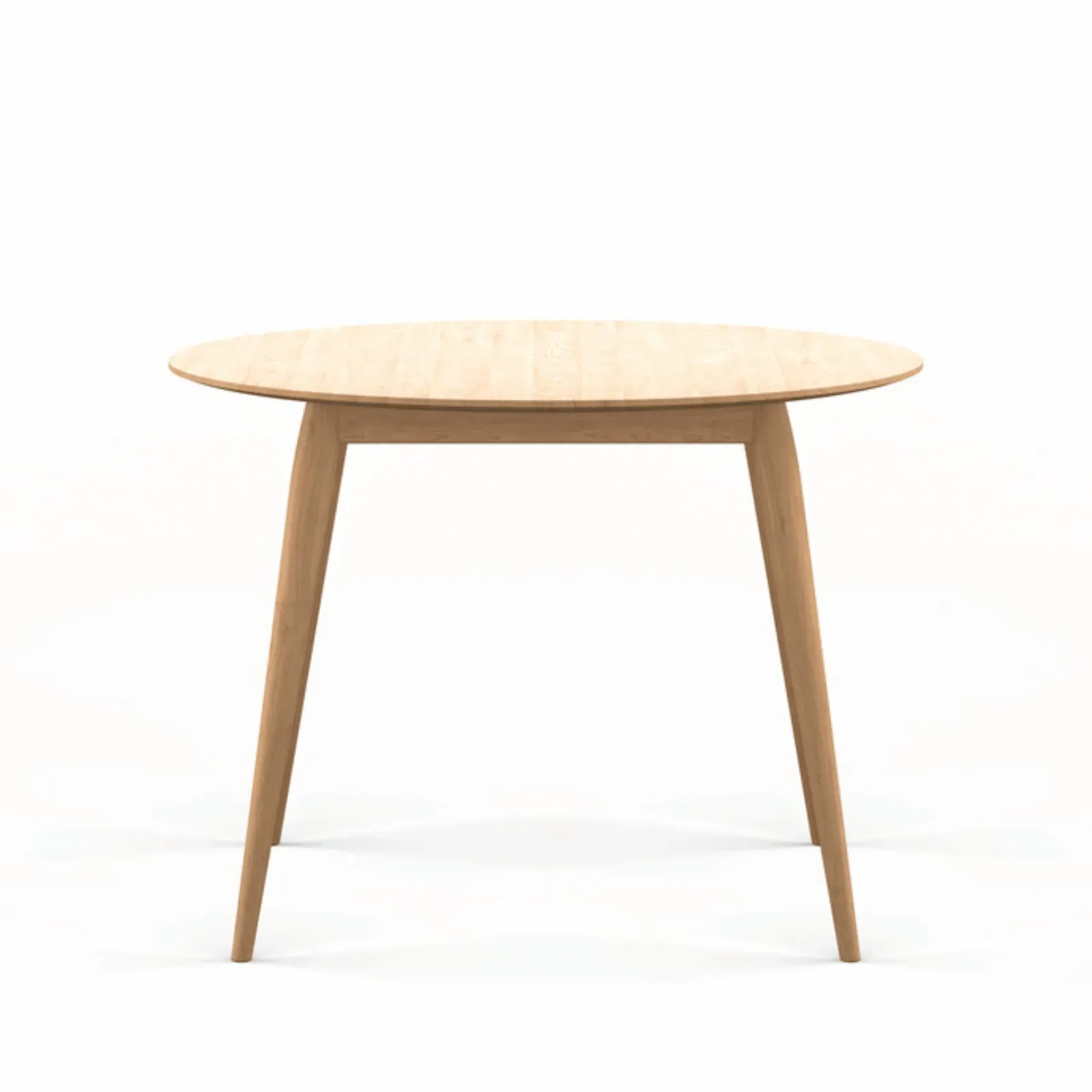 Round Dining Table - White Oiled Oak