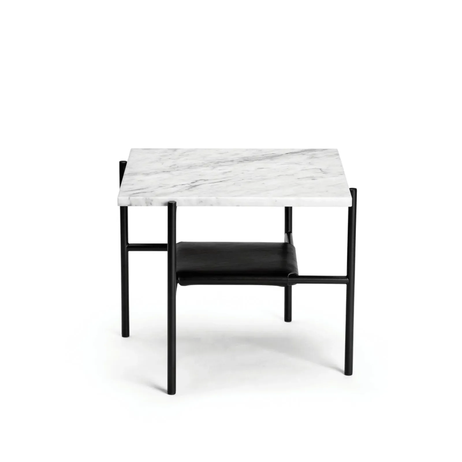 Small Coffee Table with Storage - Verde, Marble