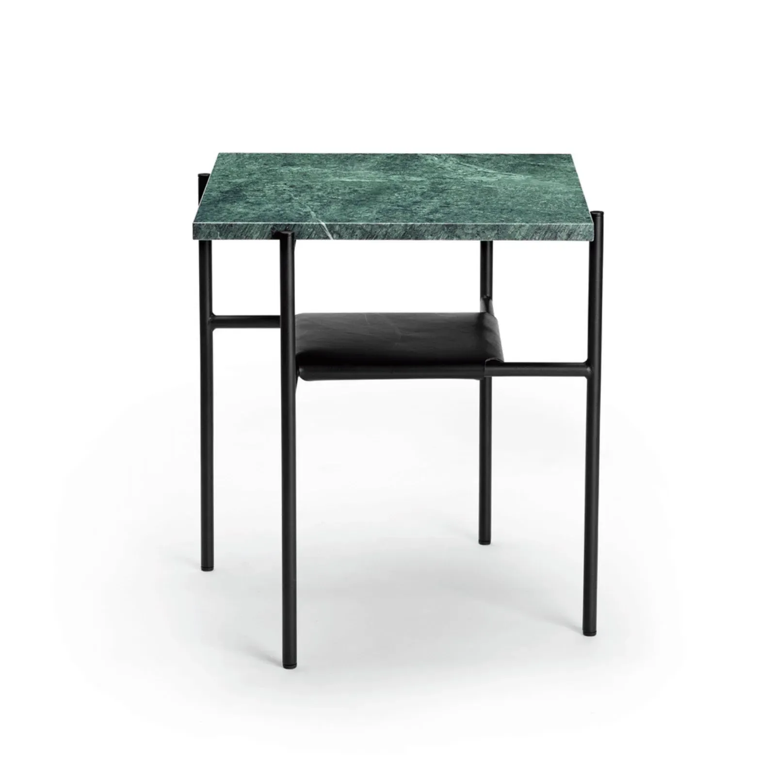Small Coffee Table with Storage - Verde, Marble