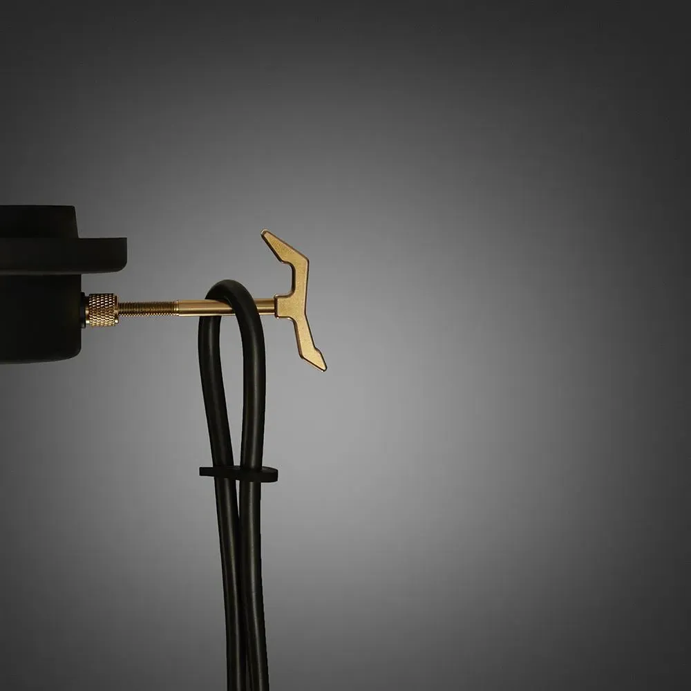 3-Light Cluster Pendant - Brass