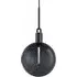 Forked Globe Large Pendant Light - Gun Metal, Metal