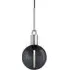 Forked Globe Medium Pendant Light - Steel, Metal