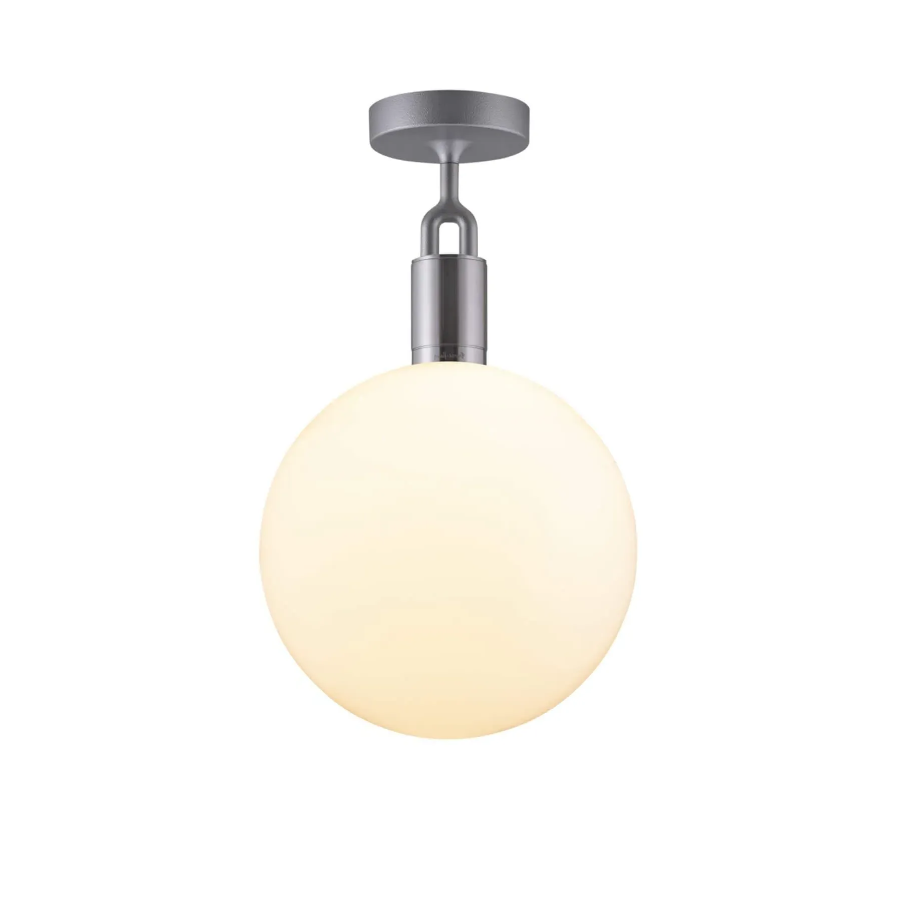 Large Ceiling Globe Light - Steel, Metal