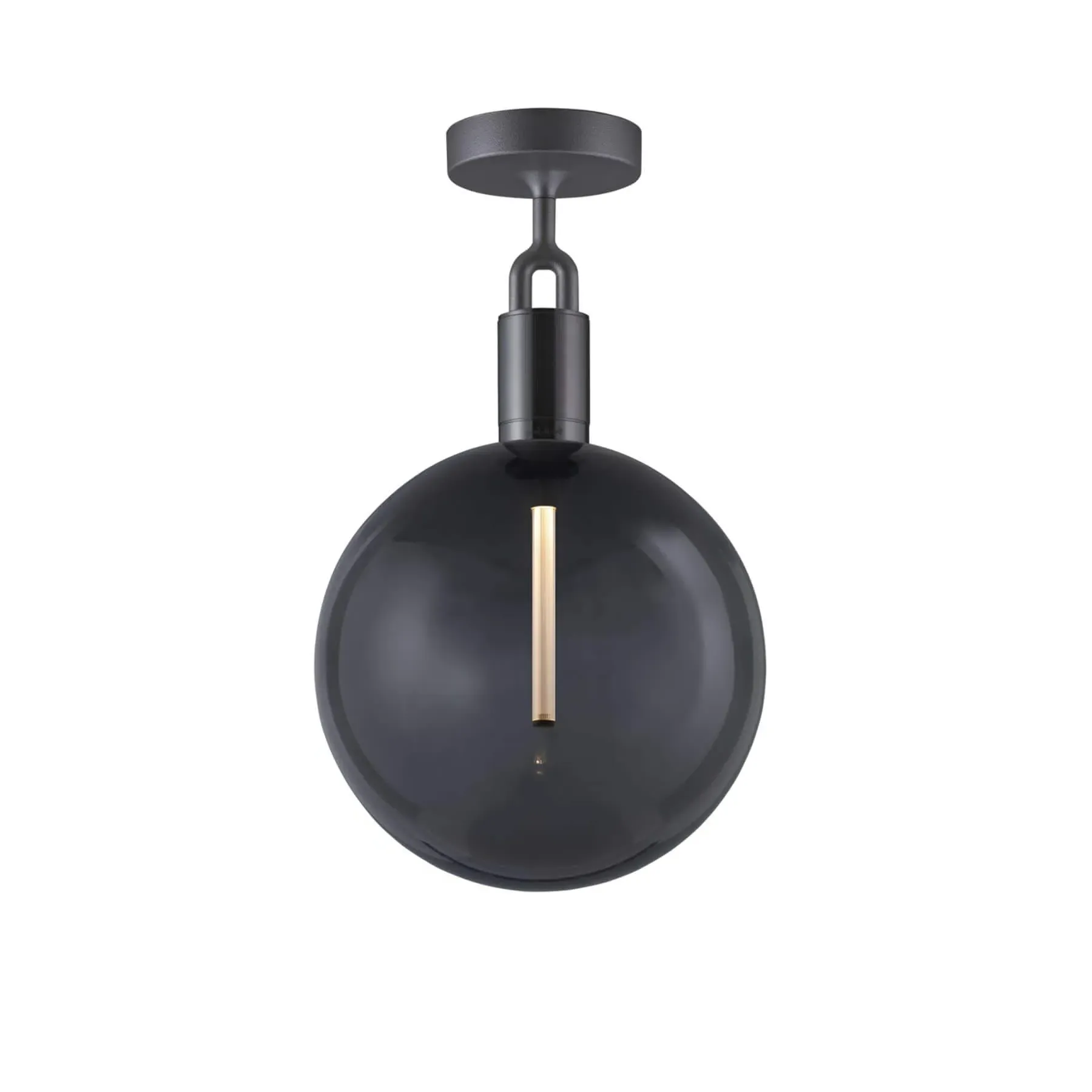 Medium Ceiling Globe Light - Steel, Metal